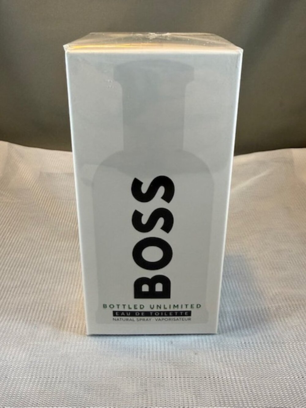 Boss Bottle Unlimited Eau De Toilette Spray for Unisex 3.3oz New Sealed Box $115